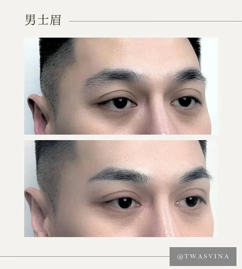 男士眉 作品